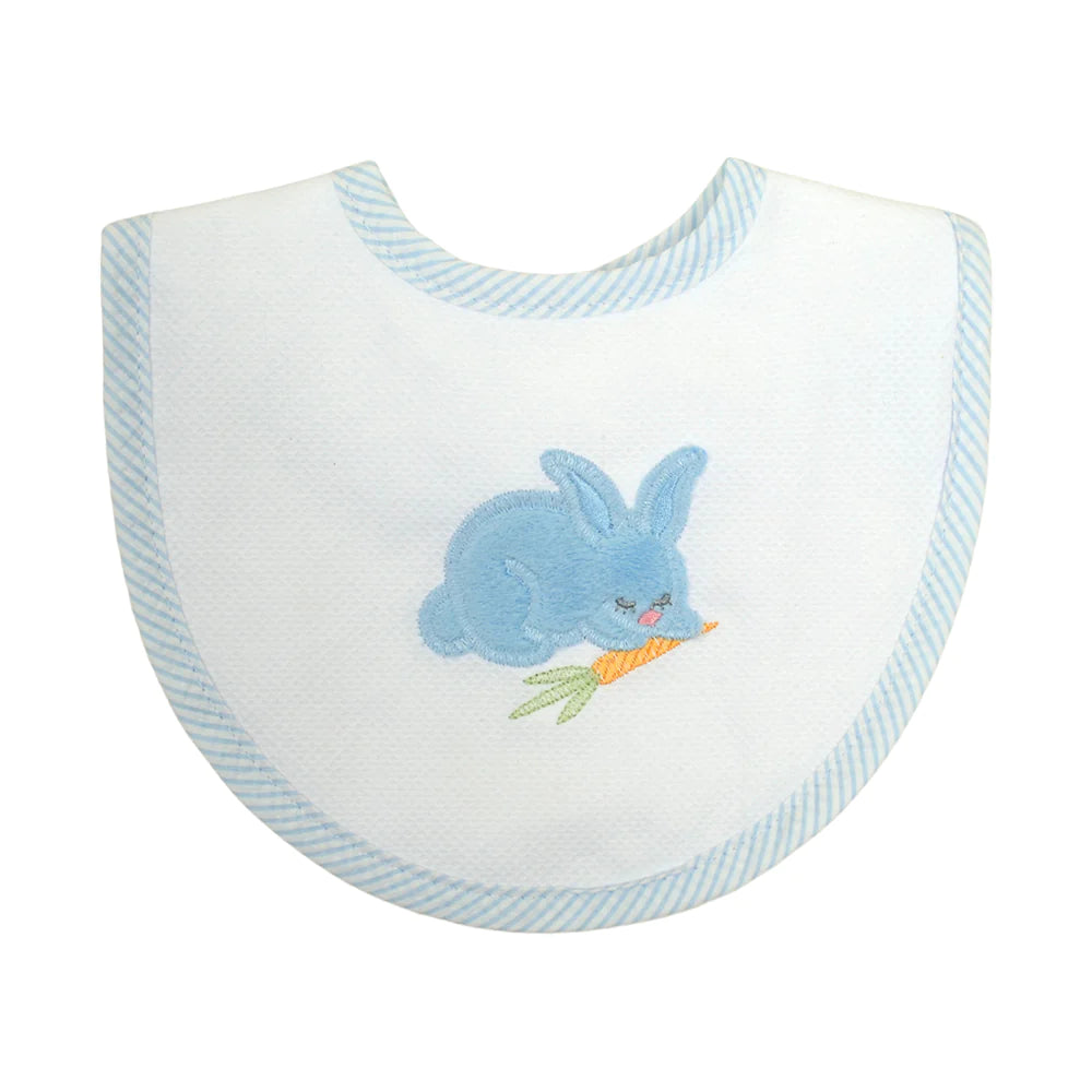 3 Marthas - Blue Bunny Medium Bib