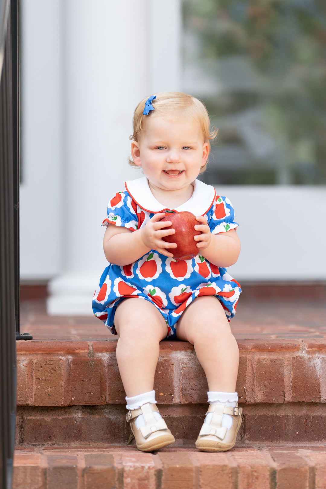 Mary Mills Navy Apple Bubble