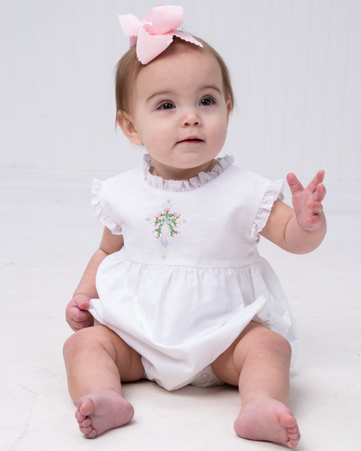 Serena Light Blue Cross Bubble