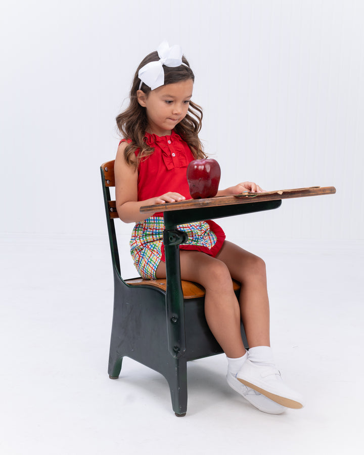 Shirts & Tops – Lucy Red Shirt by Oaks Apparel