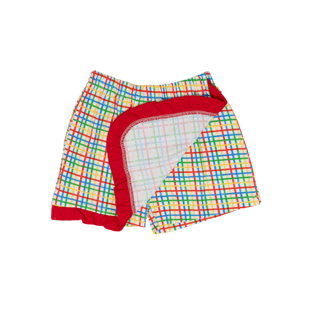 Evelyn BTS Plaid Skort