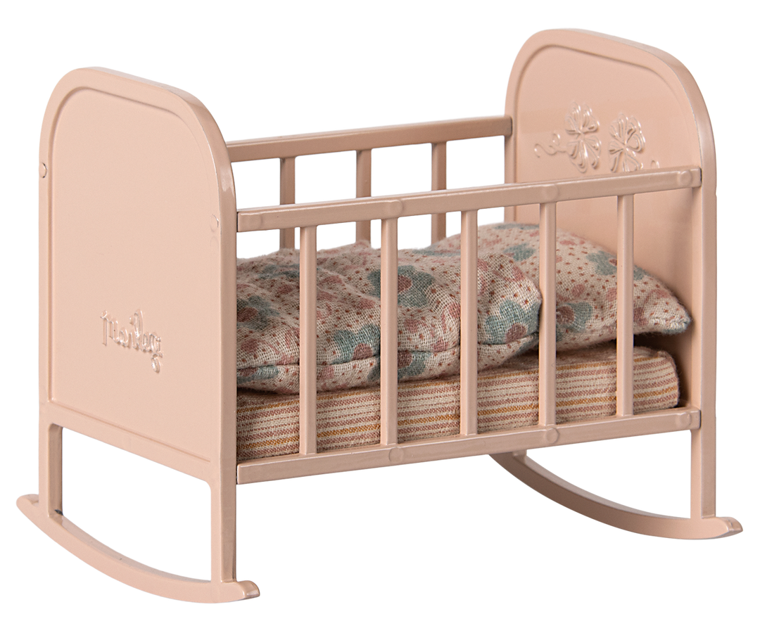 Maileg Cradle, My - Light rose