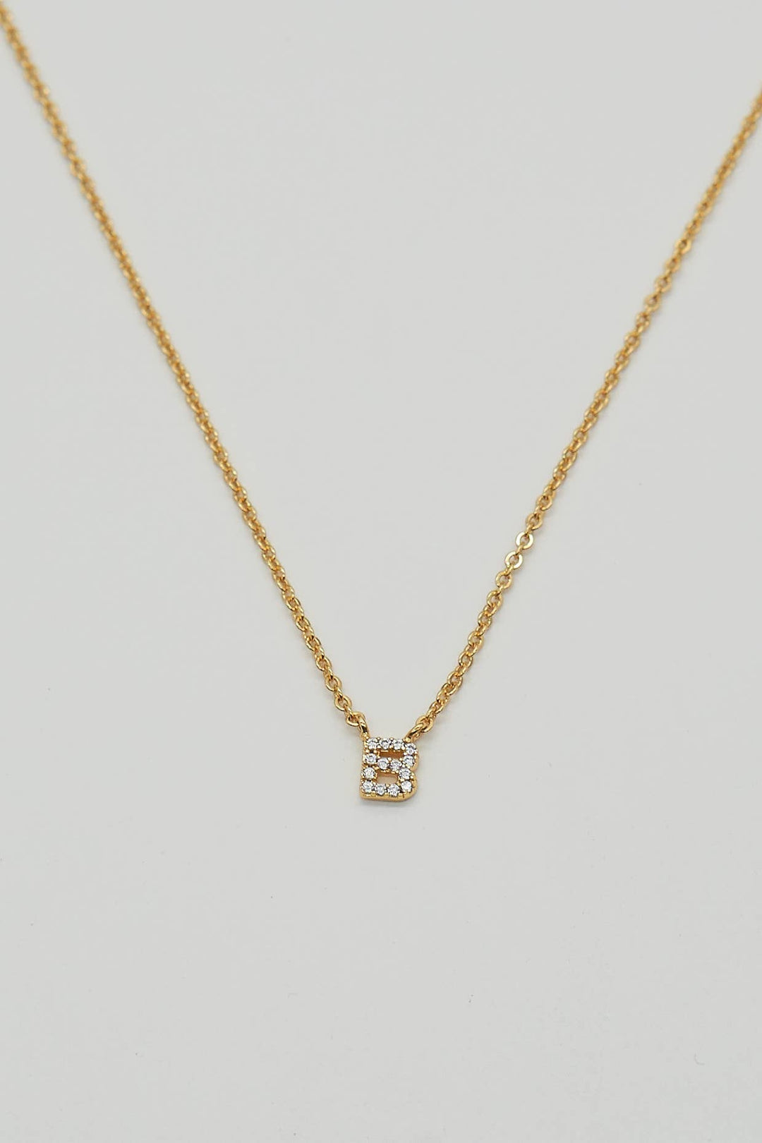 Shiny Initial Necklace: Holiday Favorite!: C