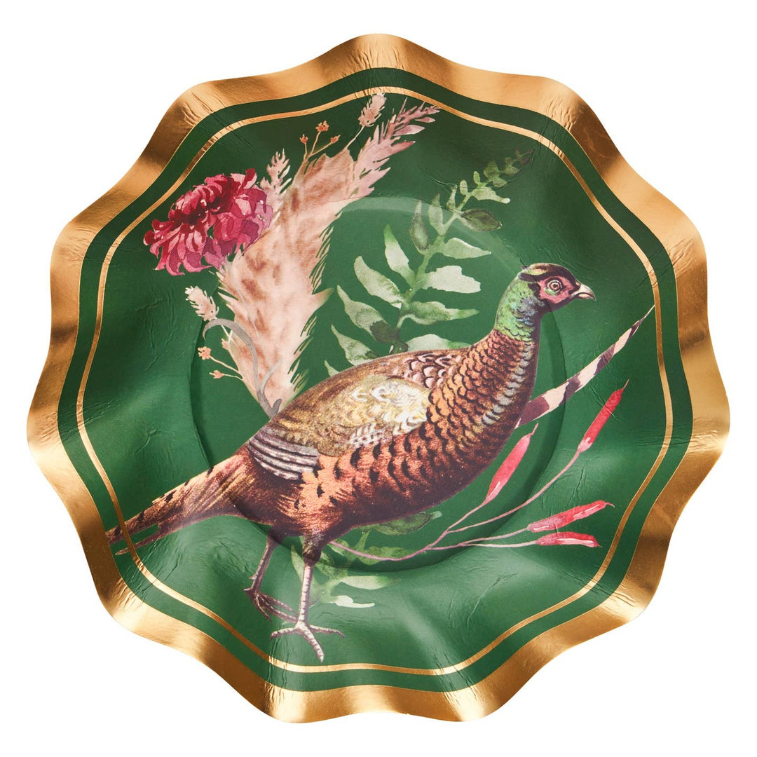 Feather Grove Wavy Paper Appetizer/Dessert Bowl/8pk Info
