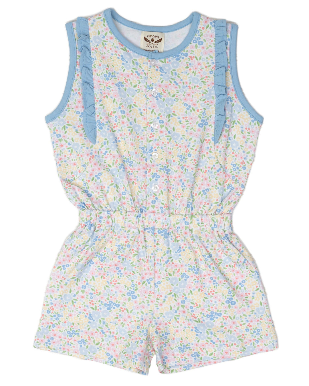 Kinsley Spring Floral Romper