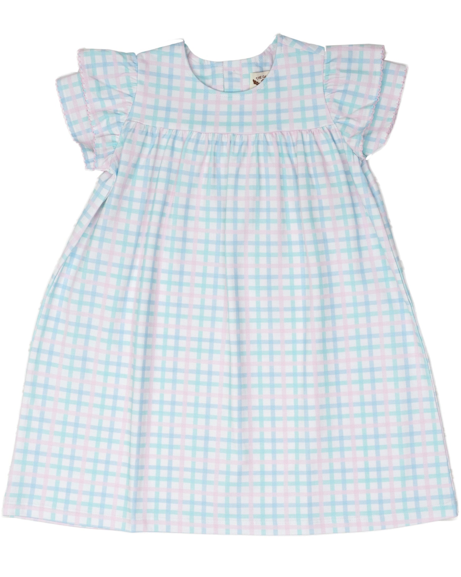Dana Pastel Plaid Dress 6 Dana Pastel Plaid Dress 6