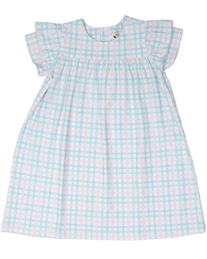 Dana Pastel Plaid Dress