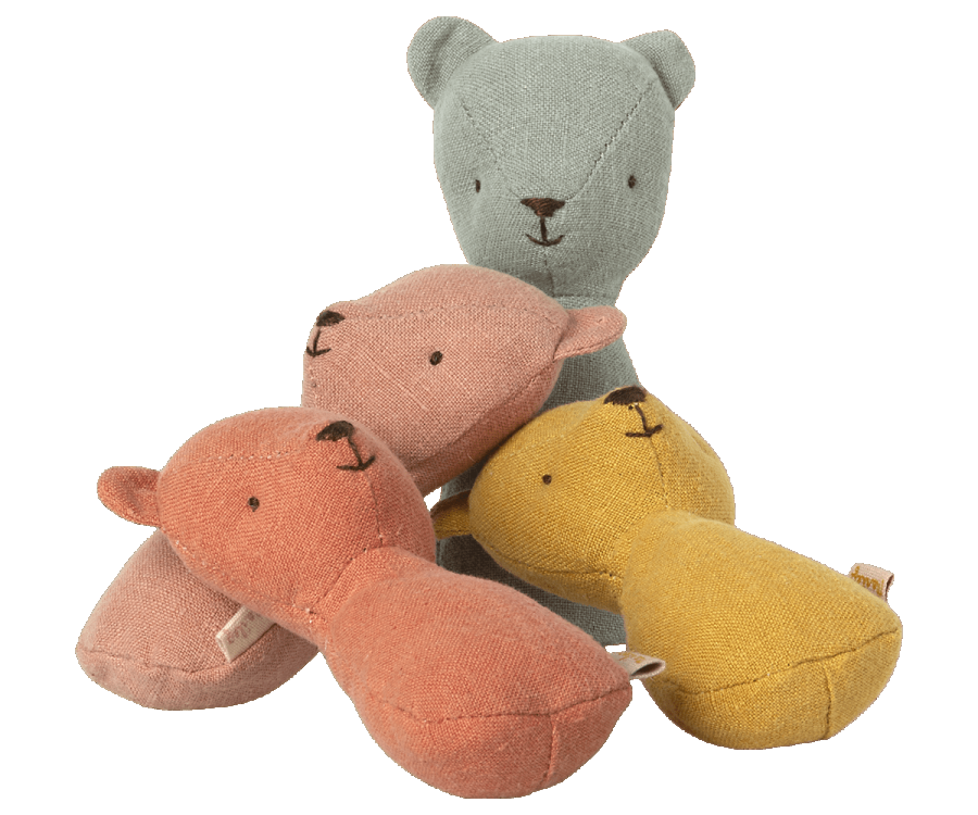 Maileg Teddy Rattles