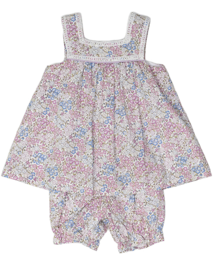 Ryleigh Lilac Floral Bloomer Set