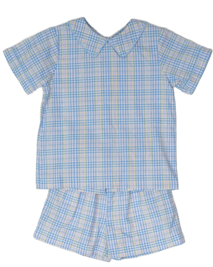 John Spring Plaid Short Set