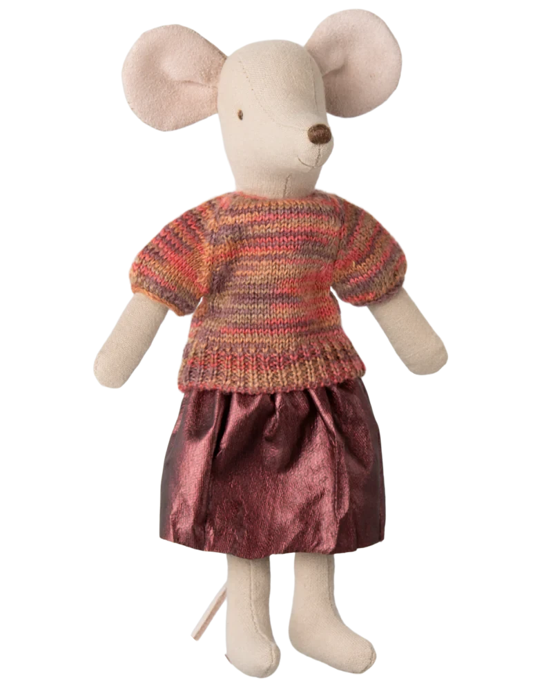 Skirt and Knitted Blouse, Mum Mouse
