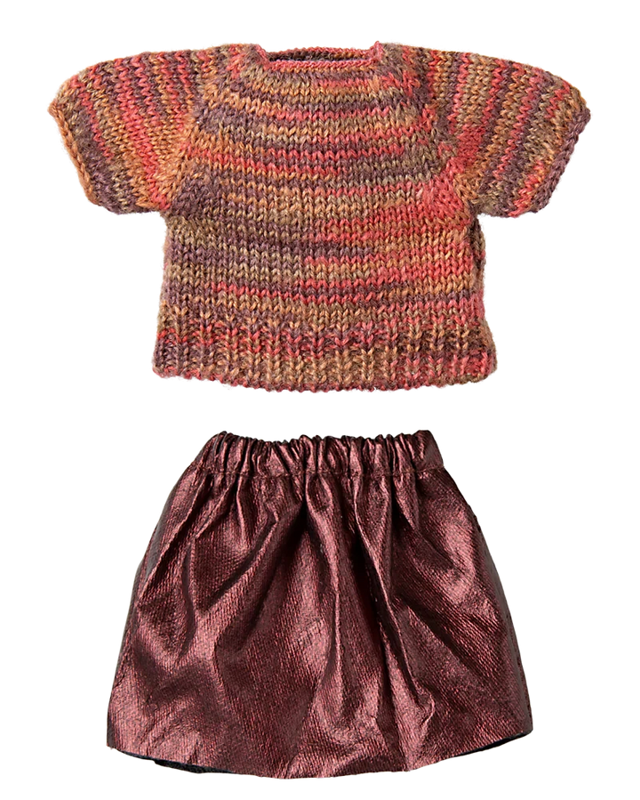 Skirt and Knitted Blouse, Mum Mouse