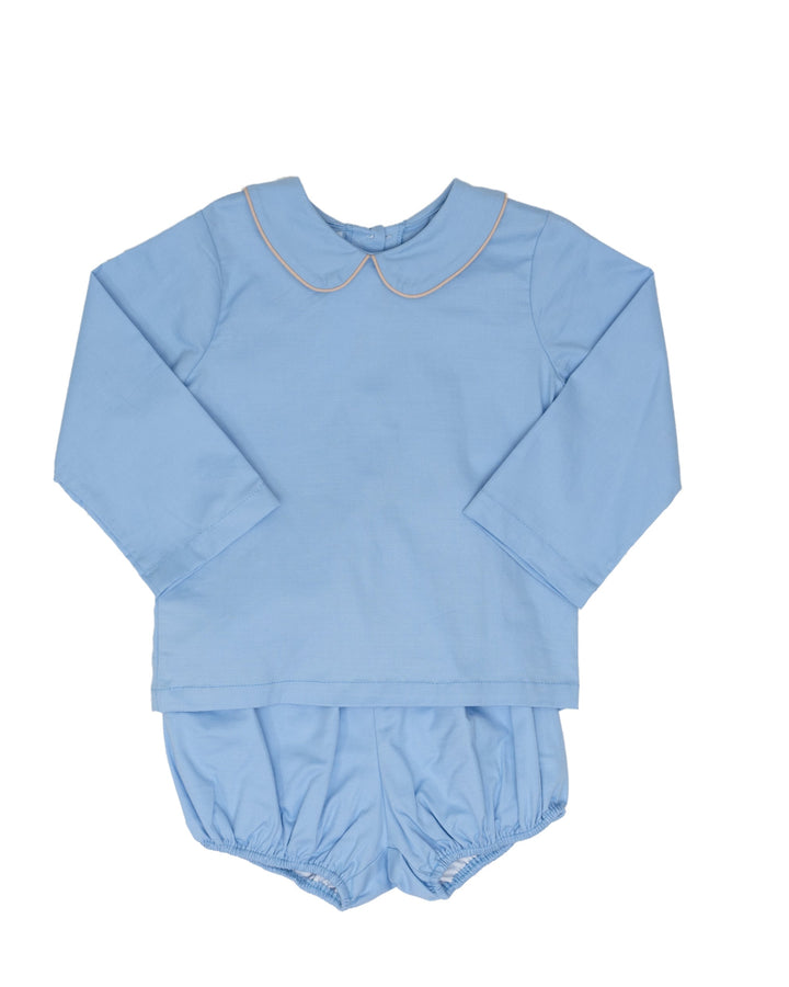 Gabriel Blue w/ Tan Bloomer Set