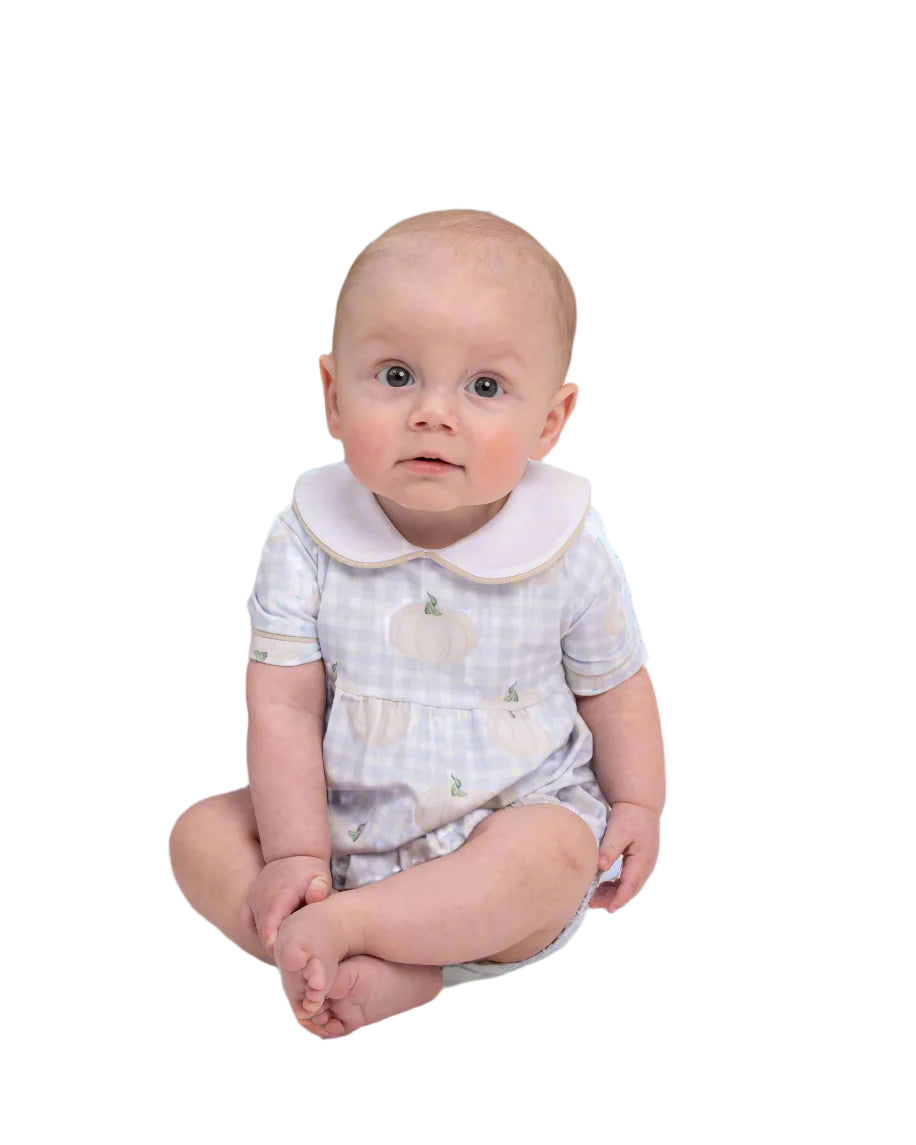 Hank Pumpkin Patch Plaid Bubble