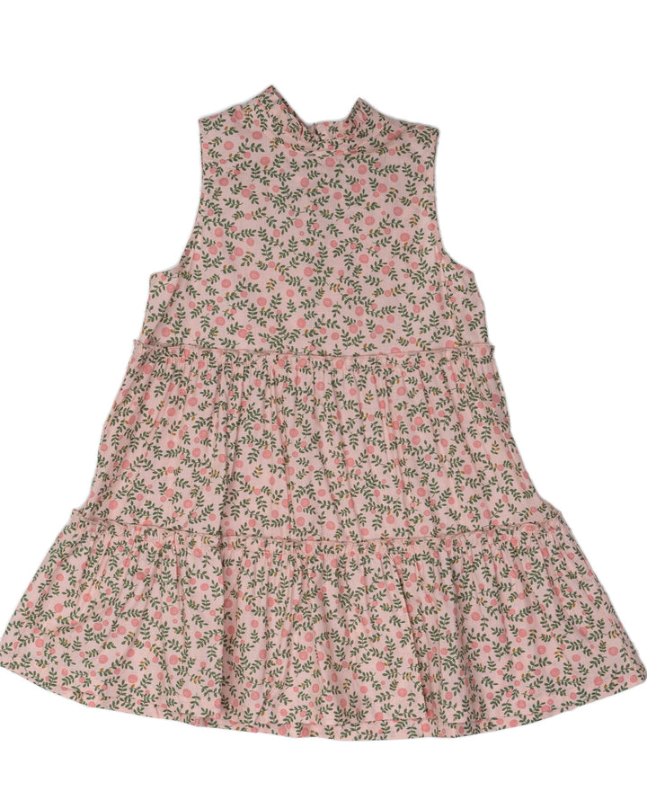 Addison Pink & Green Floral Dress