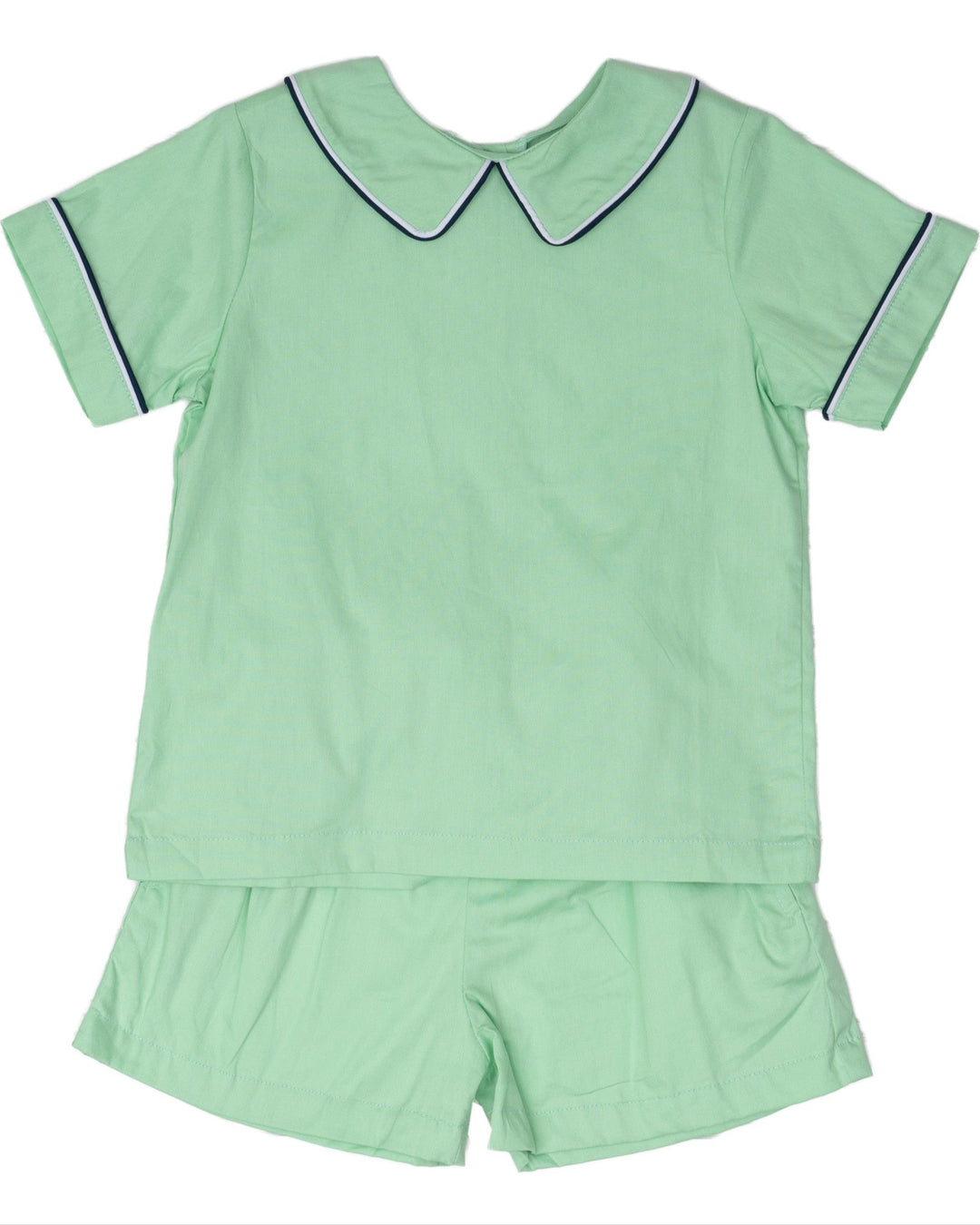 John Green W/ Navy Short Set