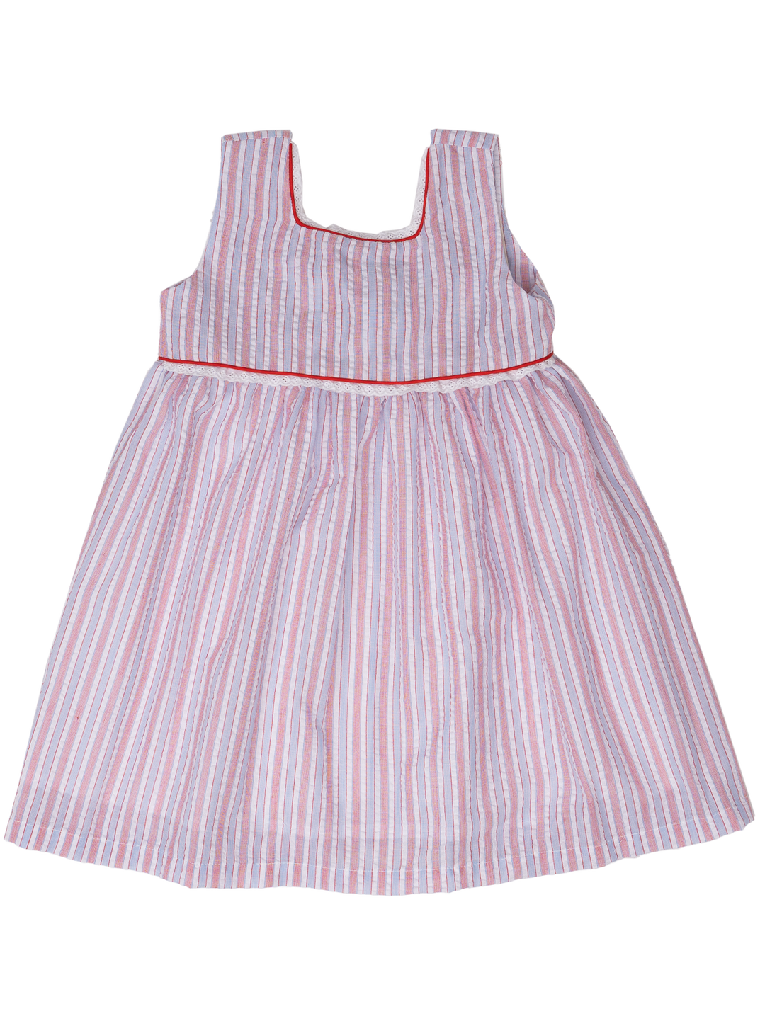 Darby RWB Striped Dress