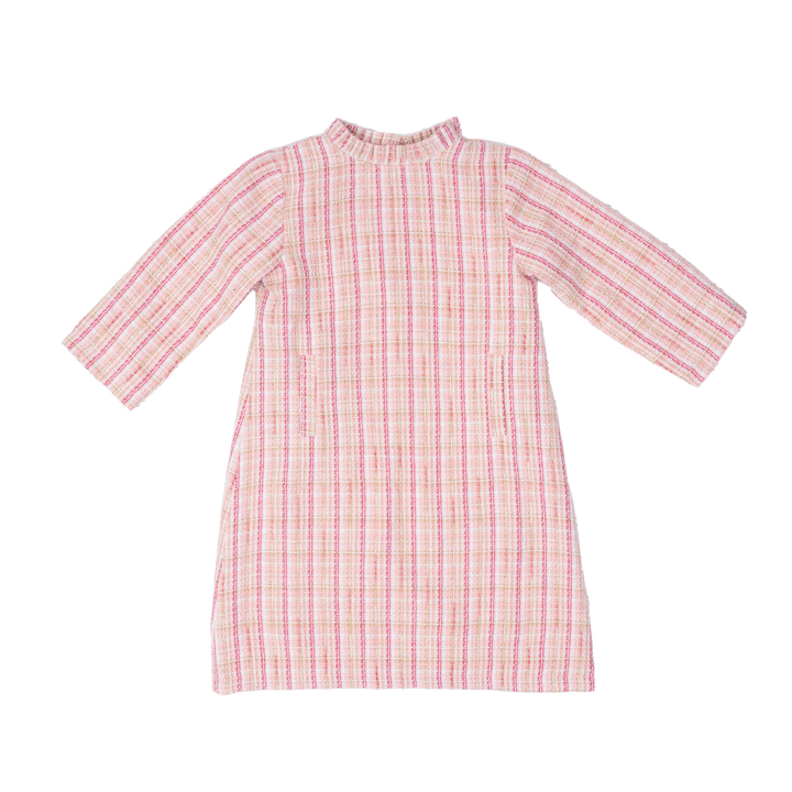 Kate Pink Tweed Dress