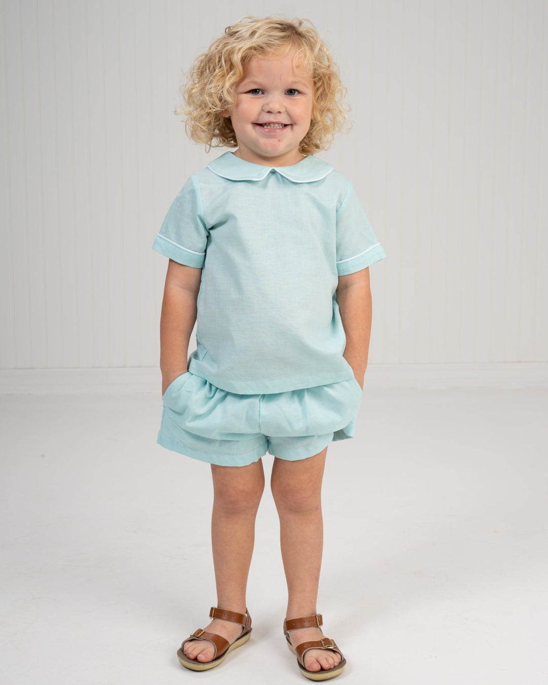 Eli Aqua Short Set