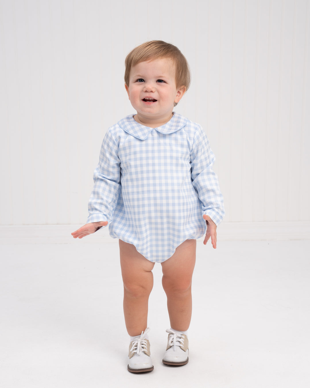 Phillip Blue Windowpane Bubble