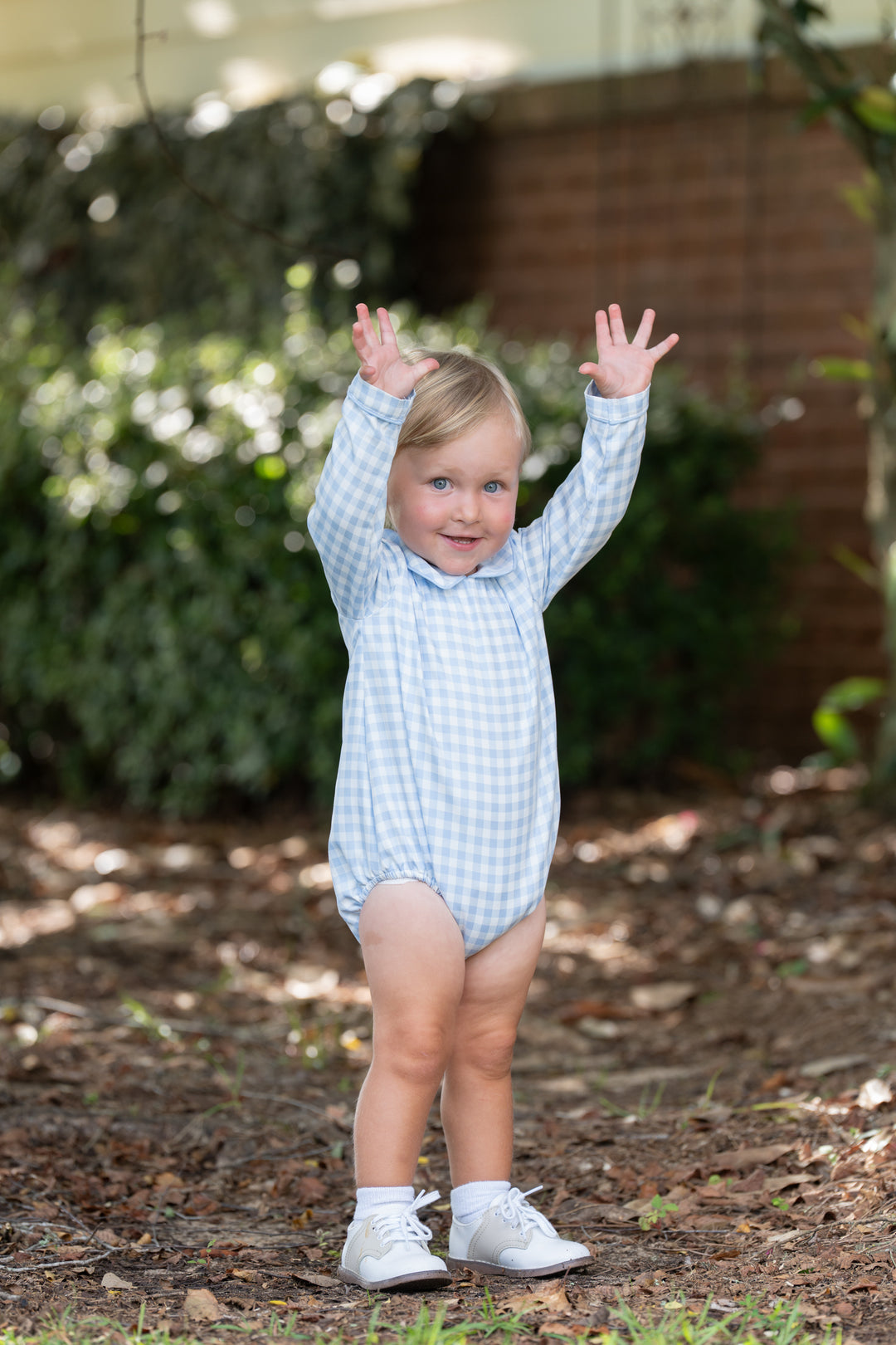 Phillip Blue Windowpane Bubble