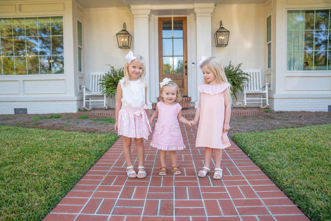 Alexander Pink Floral Bloomer Set