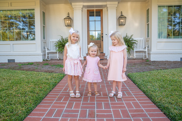 Alexander Pink Floral Bloomer Set