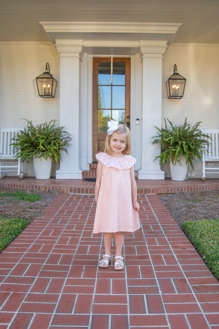 Laura Pink Floral Dress
