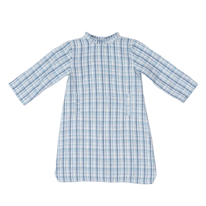 Kate Blue Tweed Dress