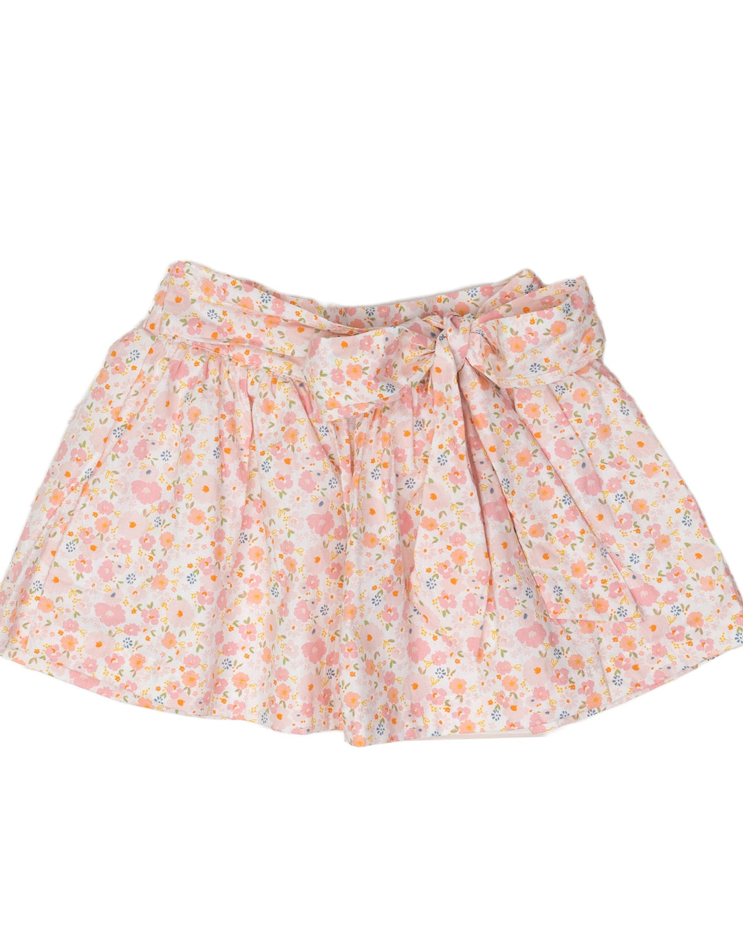 Lacey Pink Floral Skirt