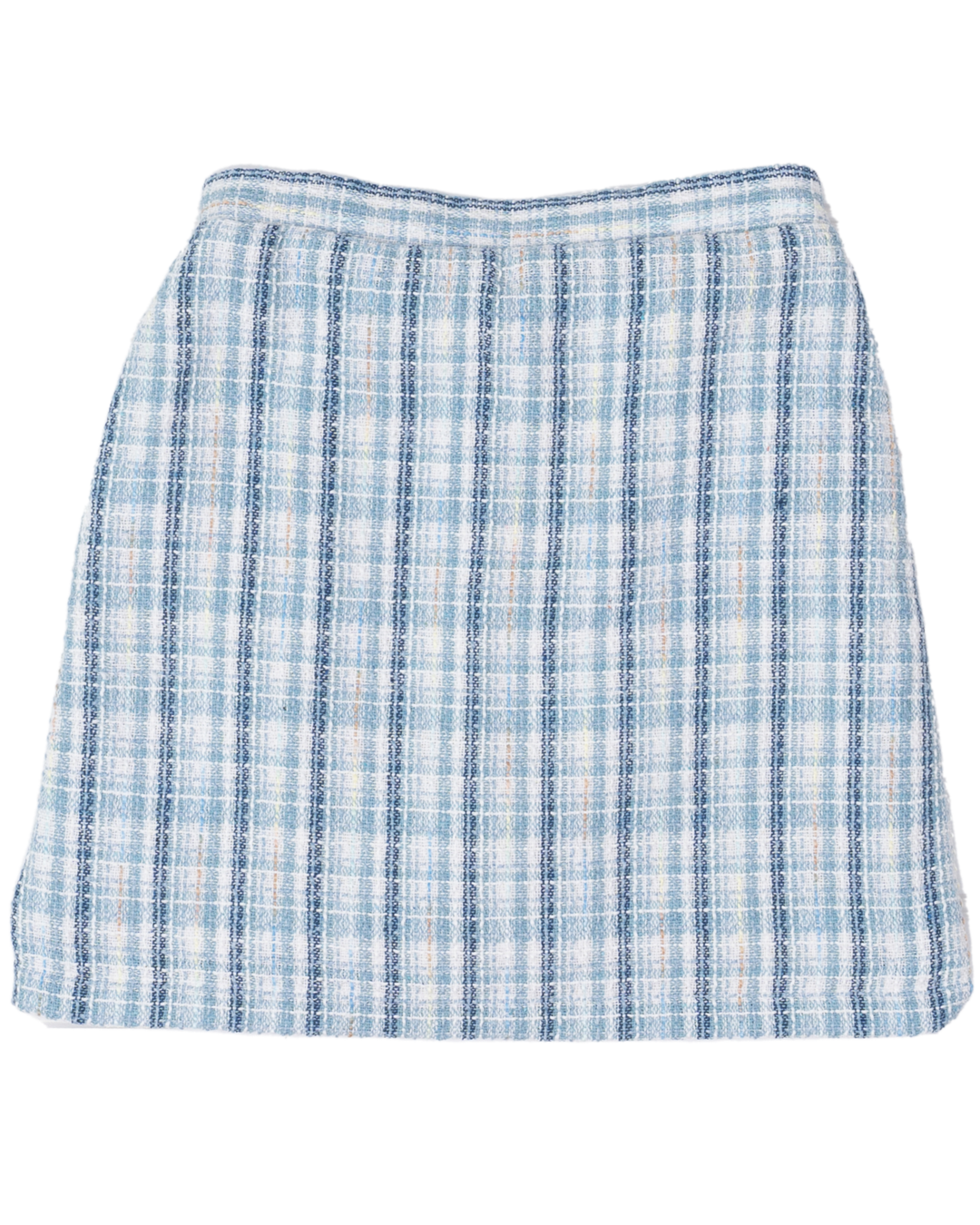 Kimberly Blue Tweed Skirt