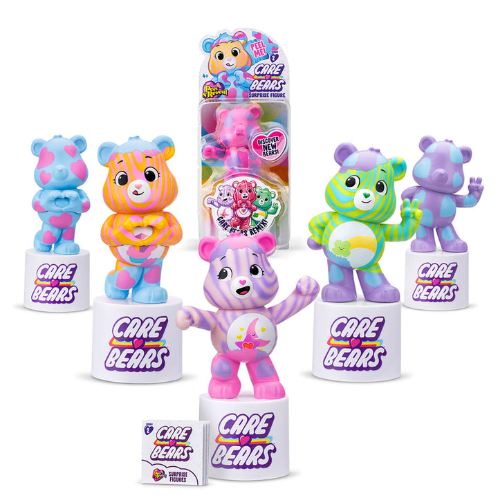 Care Bears Peel And Reveal Surprise Collectable Figures The Oaks