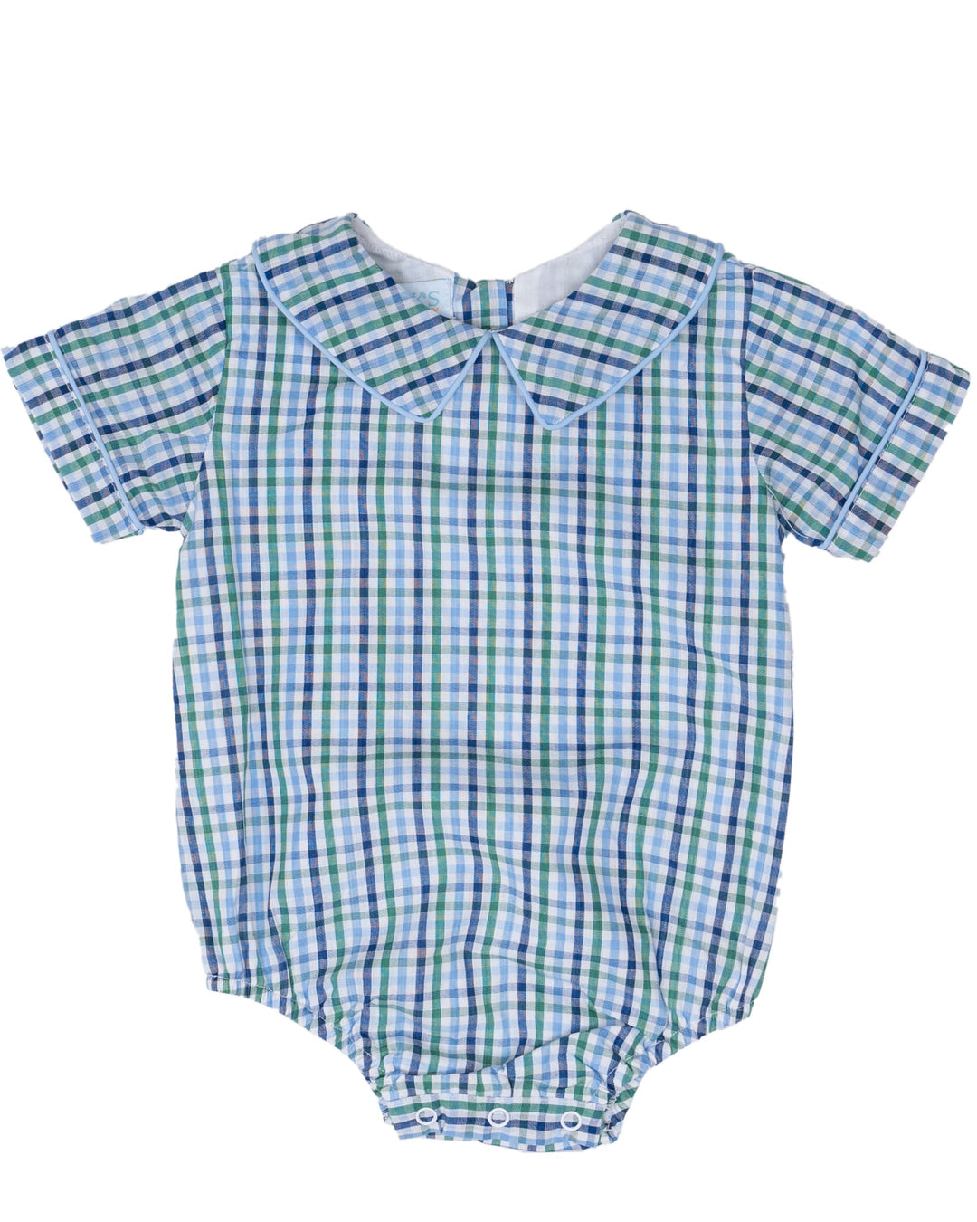 Baylor Green & Blue Check Bubble