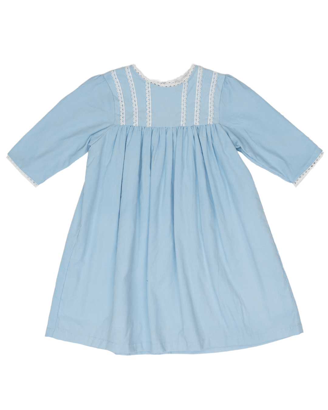 Amanda Blue Cord Dress