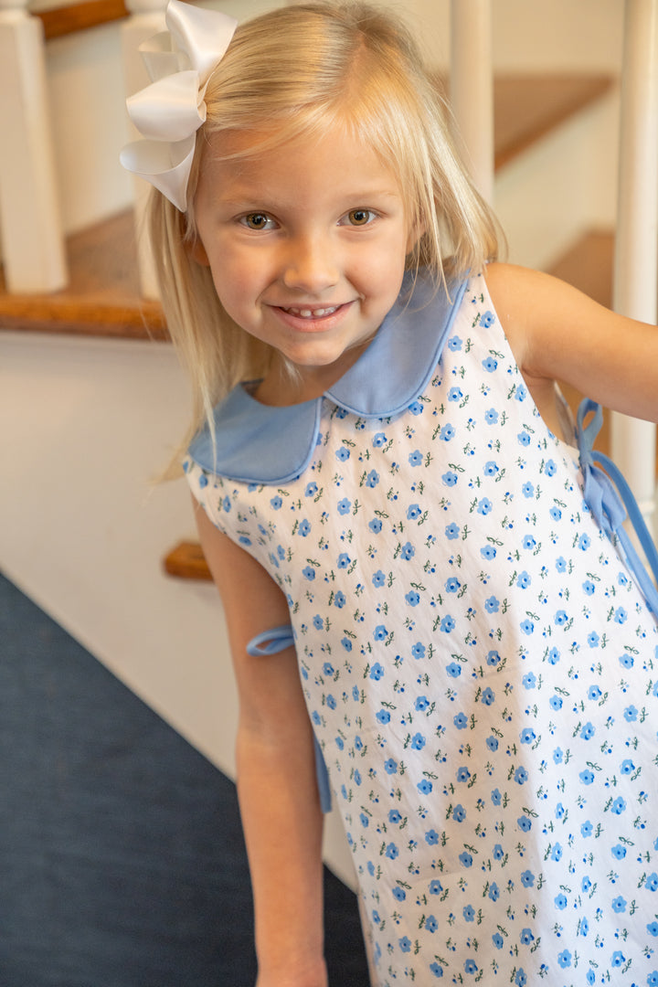 Darcy Blue & Green Floral Dress
