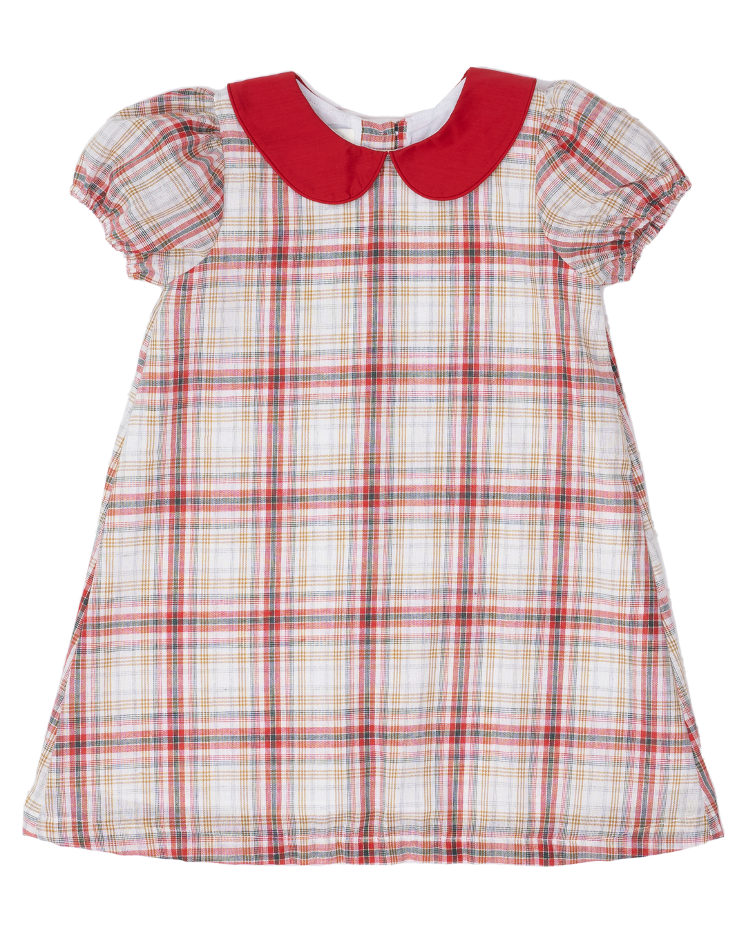 Cynthia Festive Plaid Dress