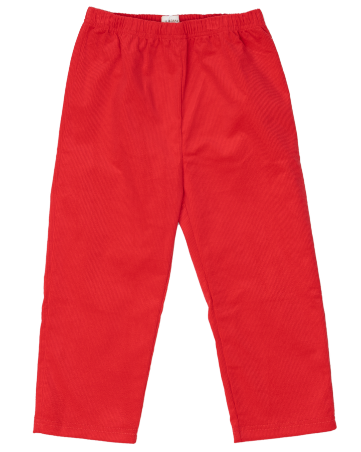 Boy's Red Cord Pants