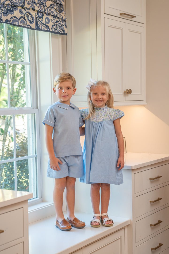 Eli Blue Short Set