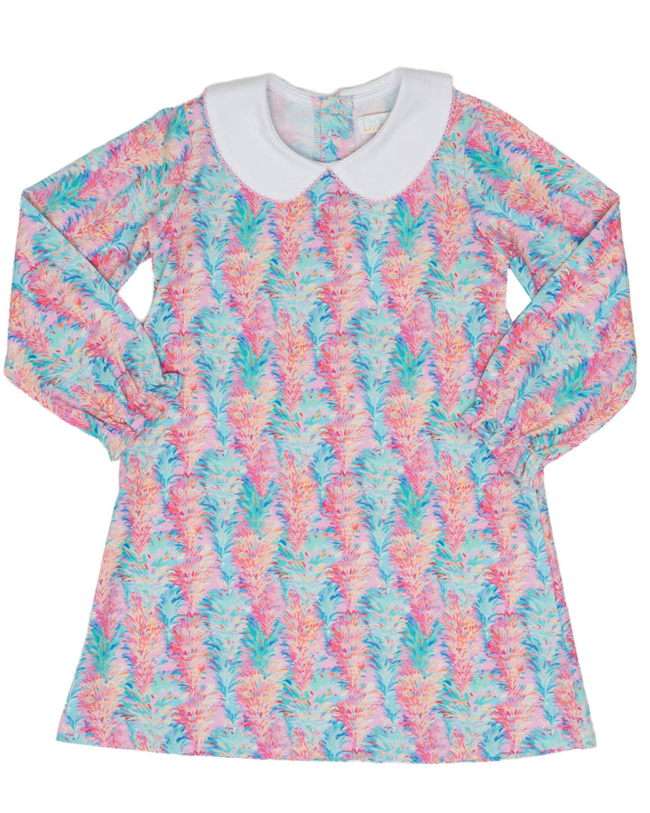 Presley Kait Whimsical Tree Long Sleeve Dress