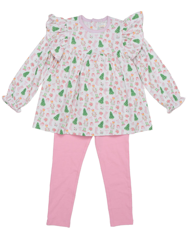 Mary Reese Preppy Christmas Legging Set