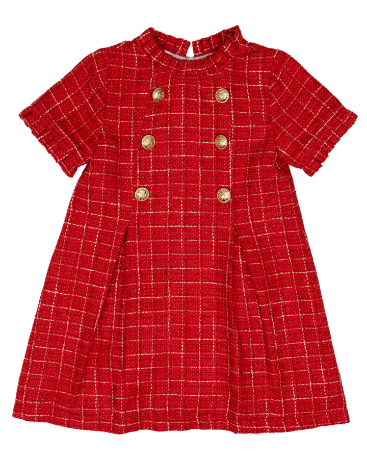 Emerson Red Tweed Dress