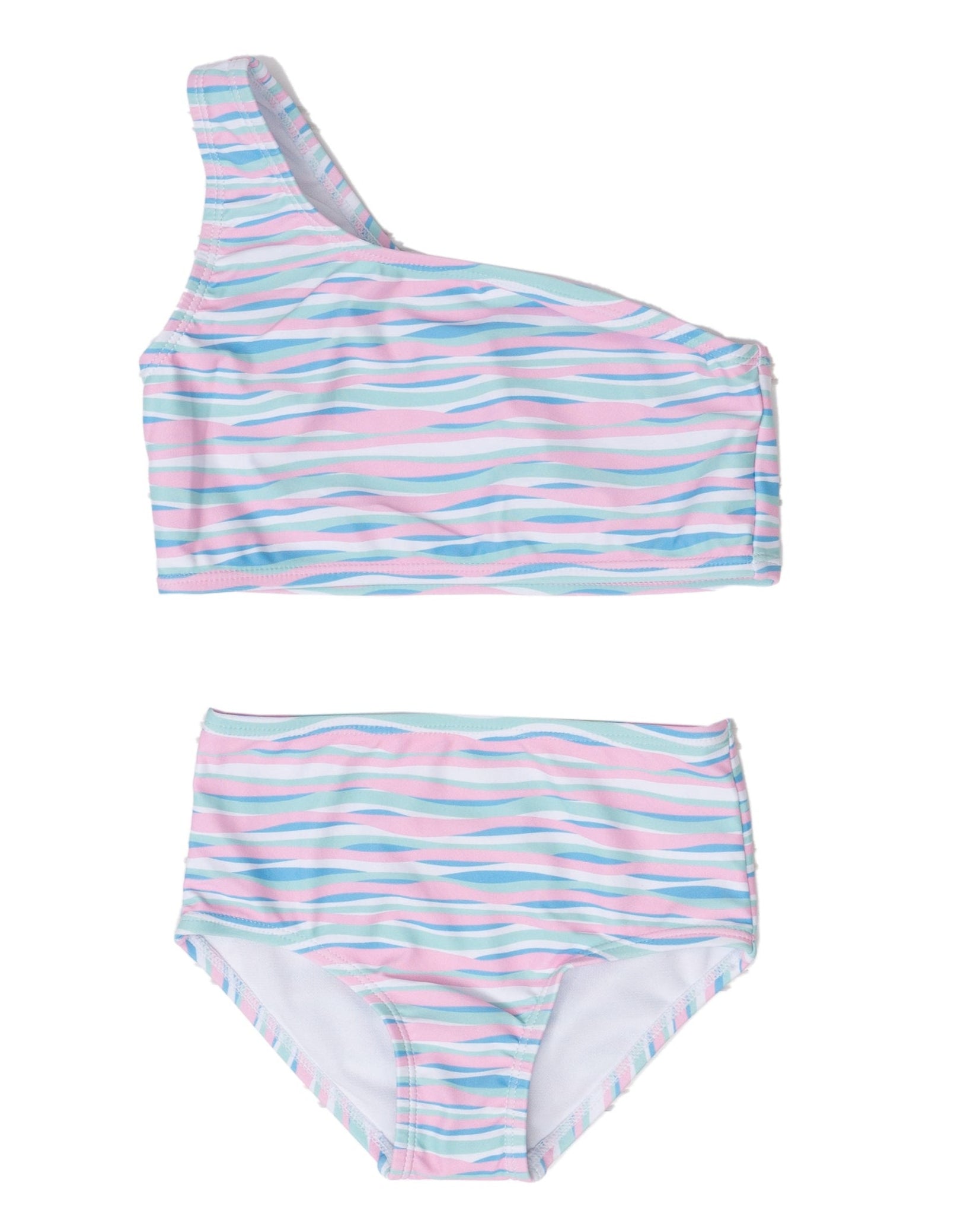あおい☆Tightrope BrownSugar Swimming set Arena Escape Lightdrop Swimsuit - Navy Blue