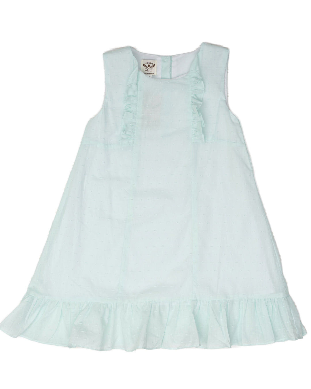 Loreli Mint Swiss Dot Dress