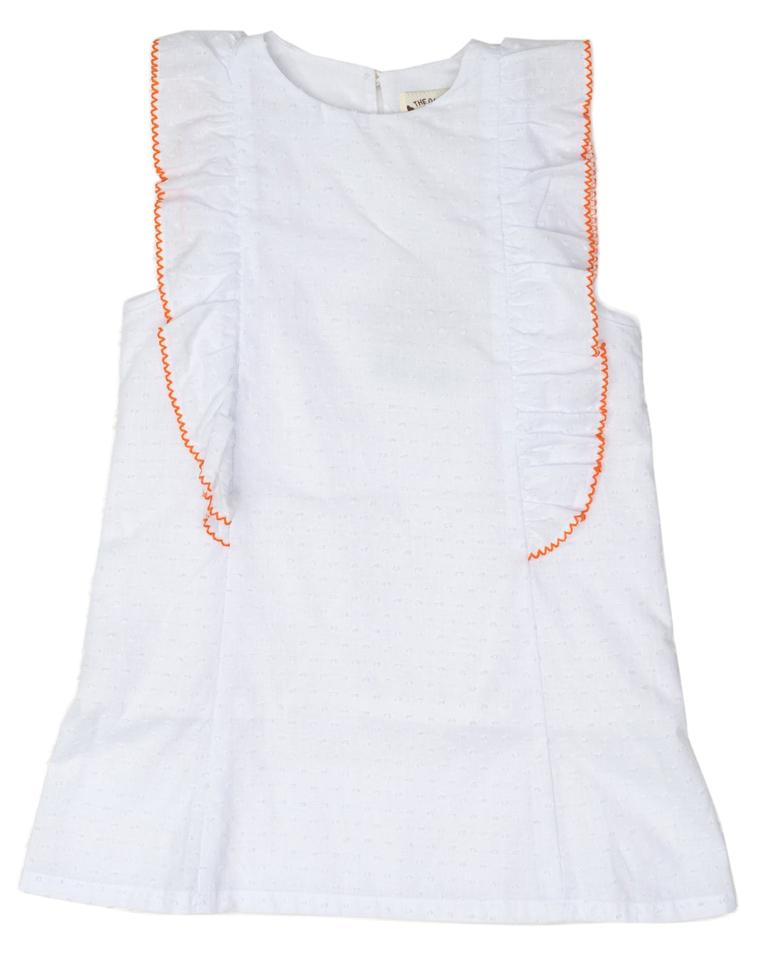 Loreli White Swiss Dot Dress
