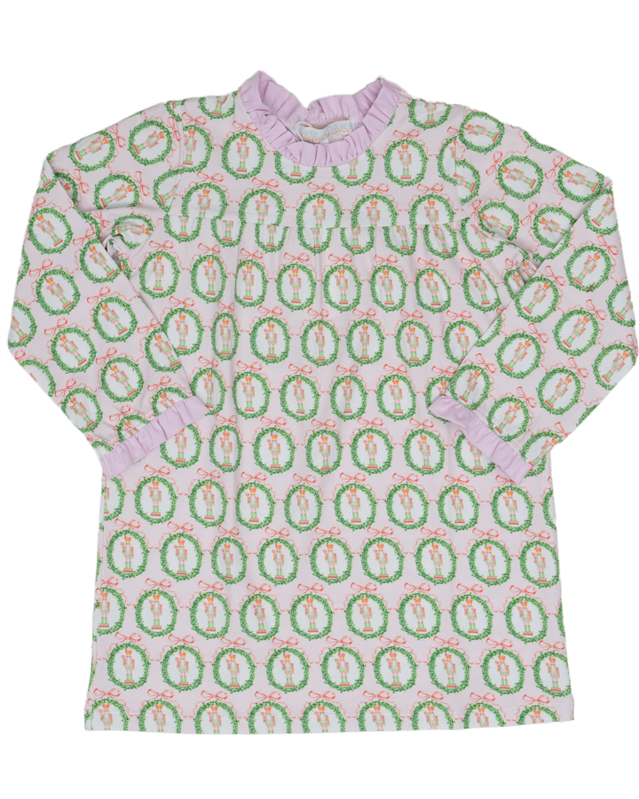 Pink Nutcracker Loungewear Dress