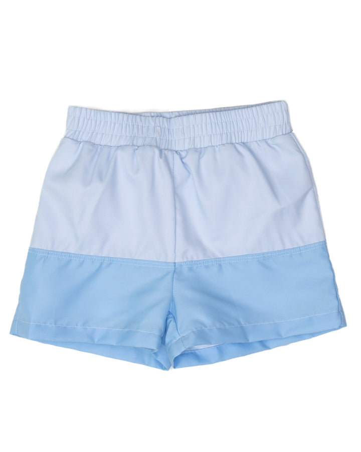 Boys Blue Colorblock Trunks UPF50