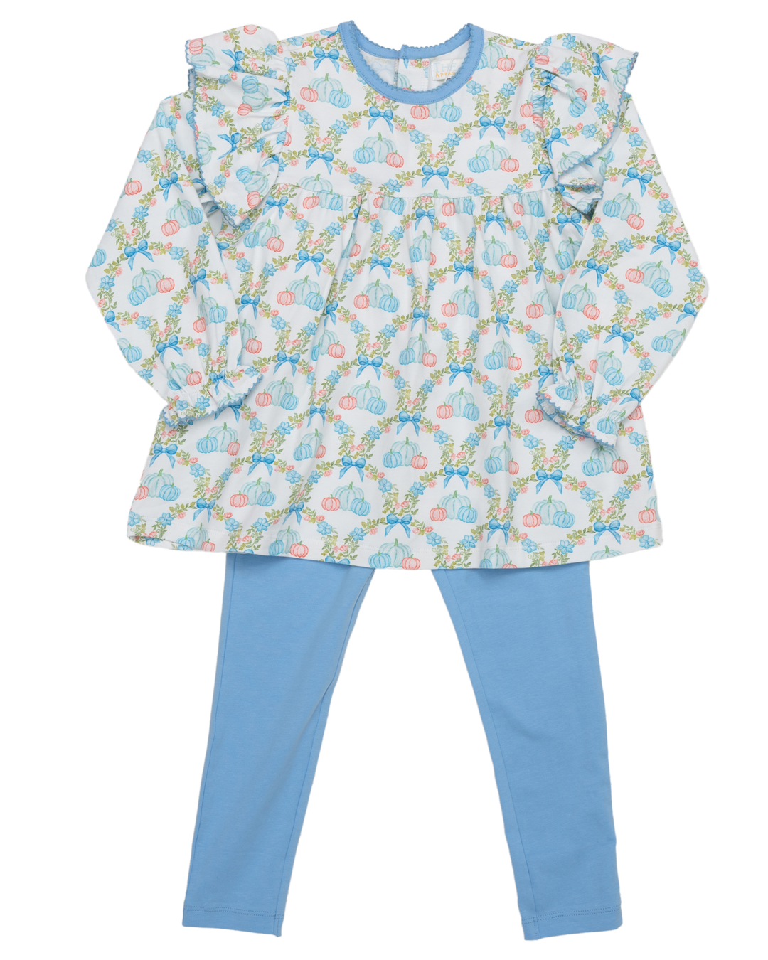 Mary Reese Pumpkin Bow Legging Set