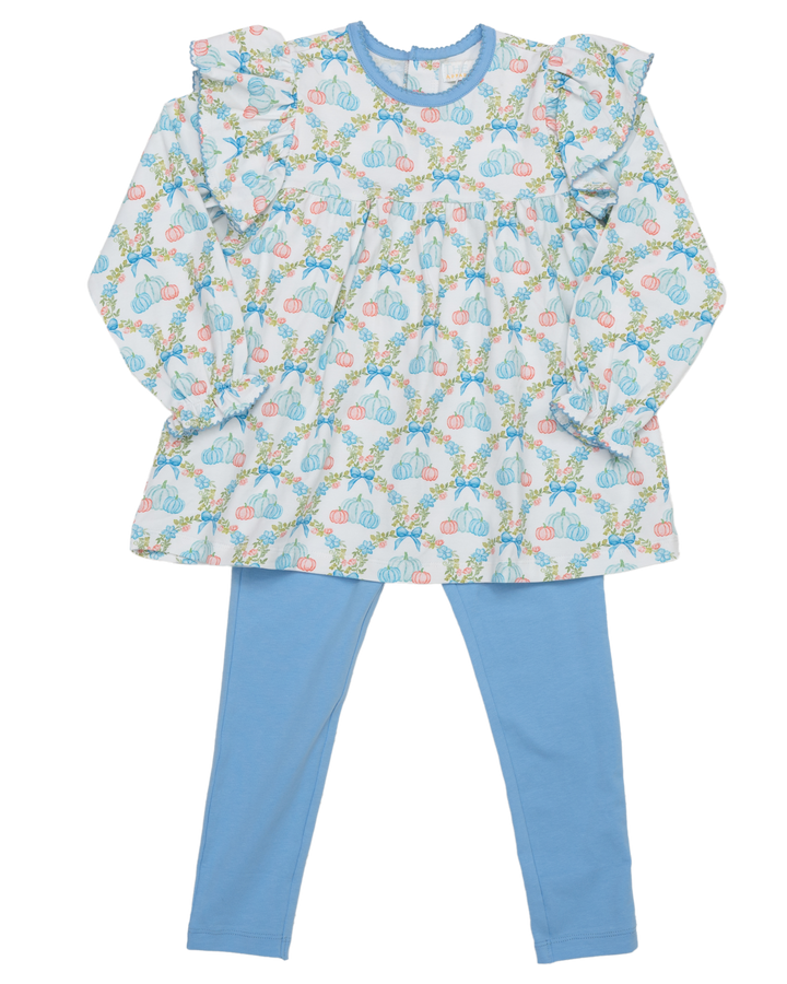 Mary Reese Pumpkin Bow Legging Set