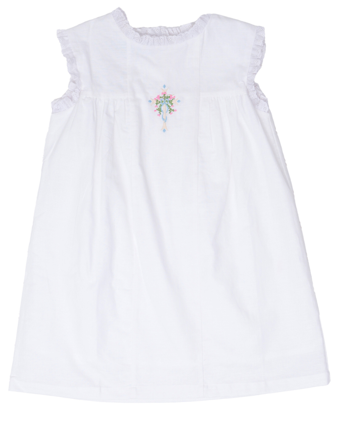 Anika Light Blue Cross Dress – The Oaks Apparel Co.
