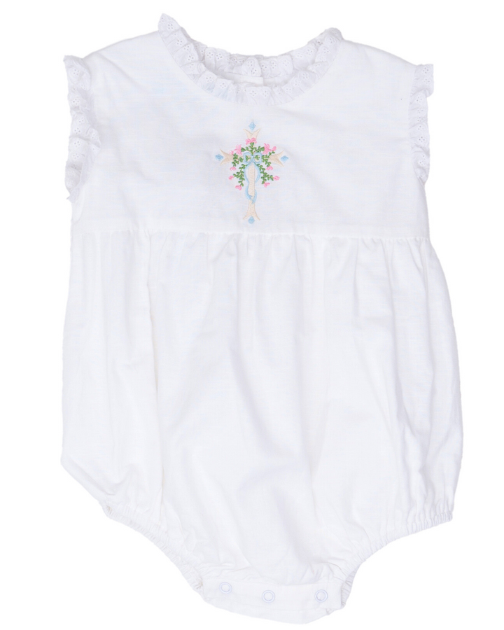 Serena Light Blue Cross Bubble